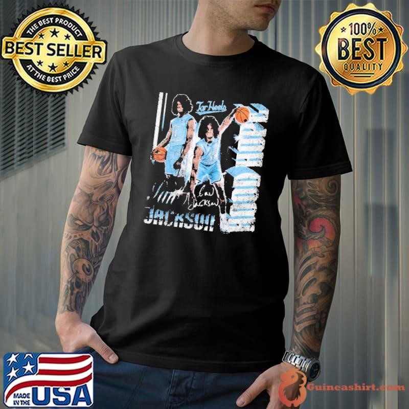 Ian Jackson North Carolina Tar Heels Basketball Hood Hope 90s Graphic Signature Shirt