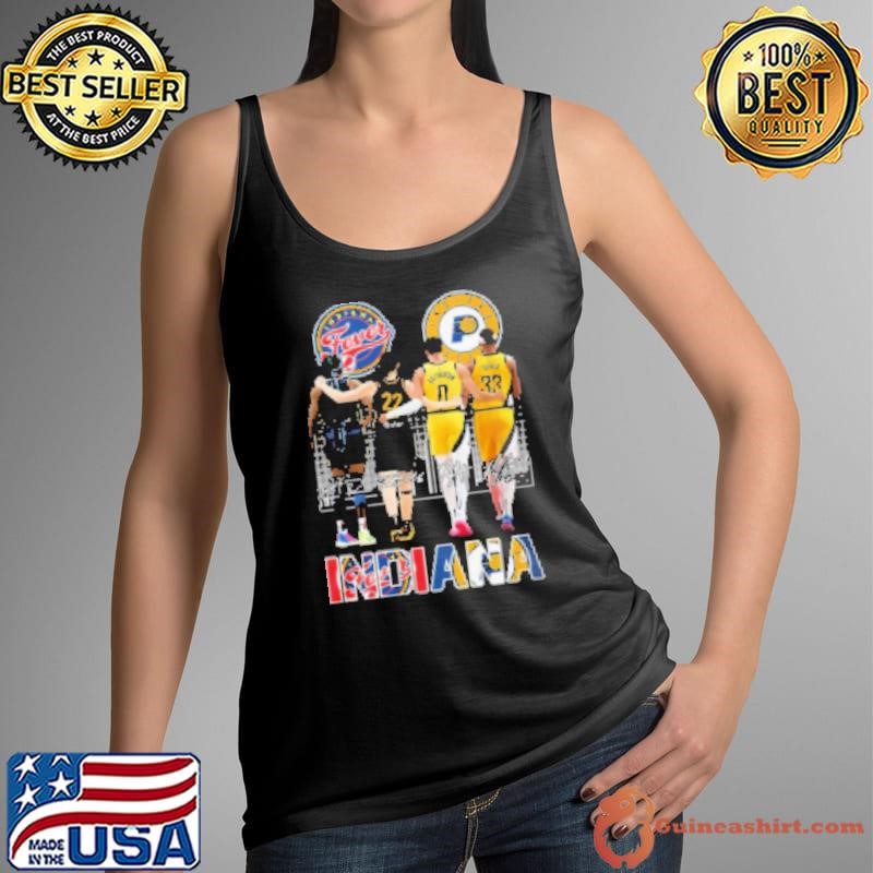 Indiana Pacers Indiana Fever 2024 Proud Basketball Champions T Shirt Shirt