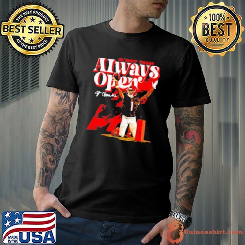 Ja'Marr Chase Cincinnati Bengals always open signature Shirt