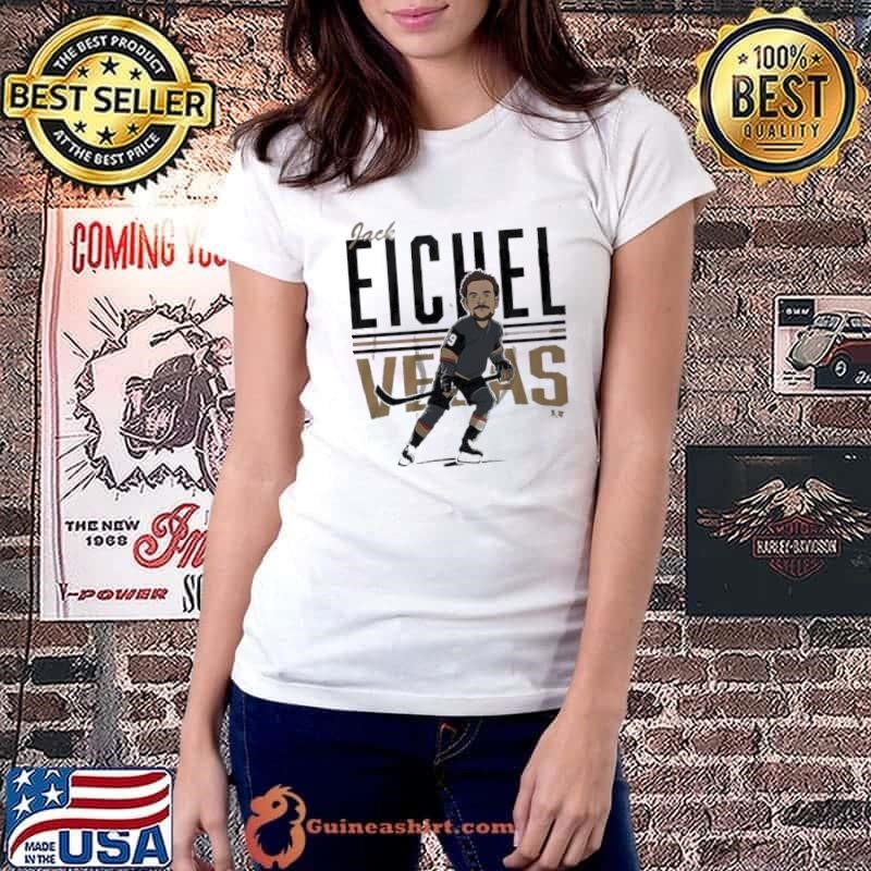 Jack Eichel Center Ice Caricature shirts