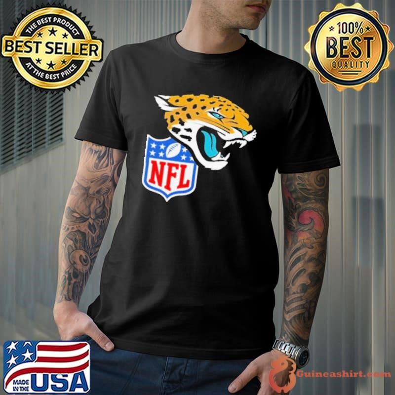 Jacksonville Jaguars X NFL logo shirt