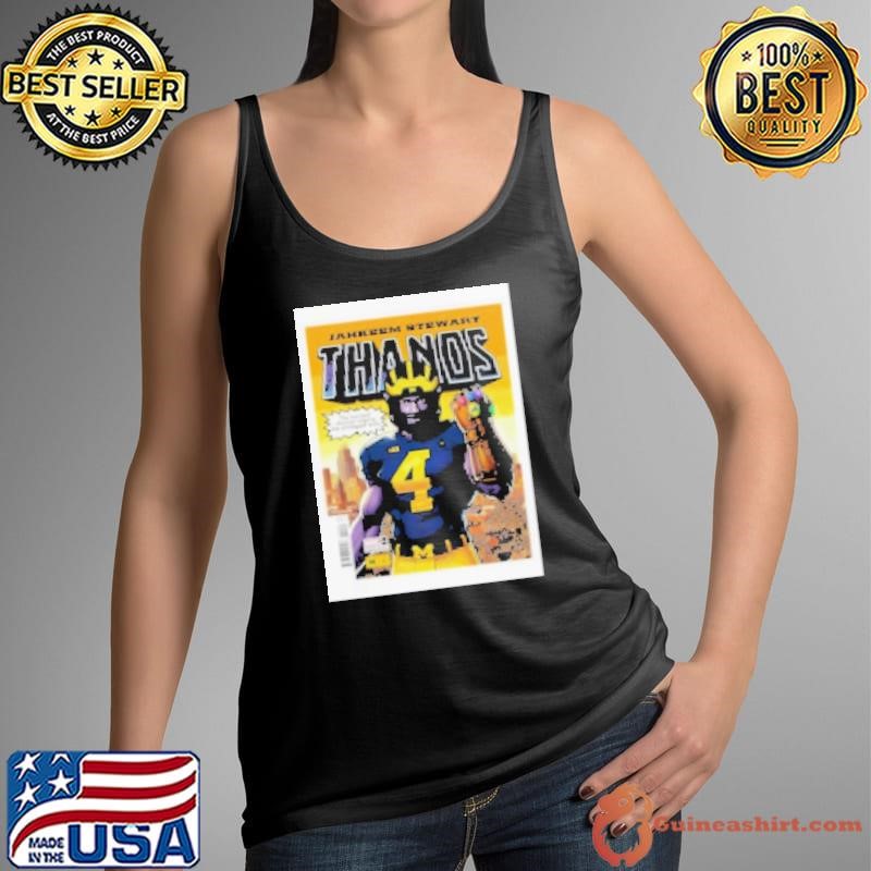 Jahkeem Stewart Thanos Michigan football Infinity Gauntlet Shirt