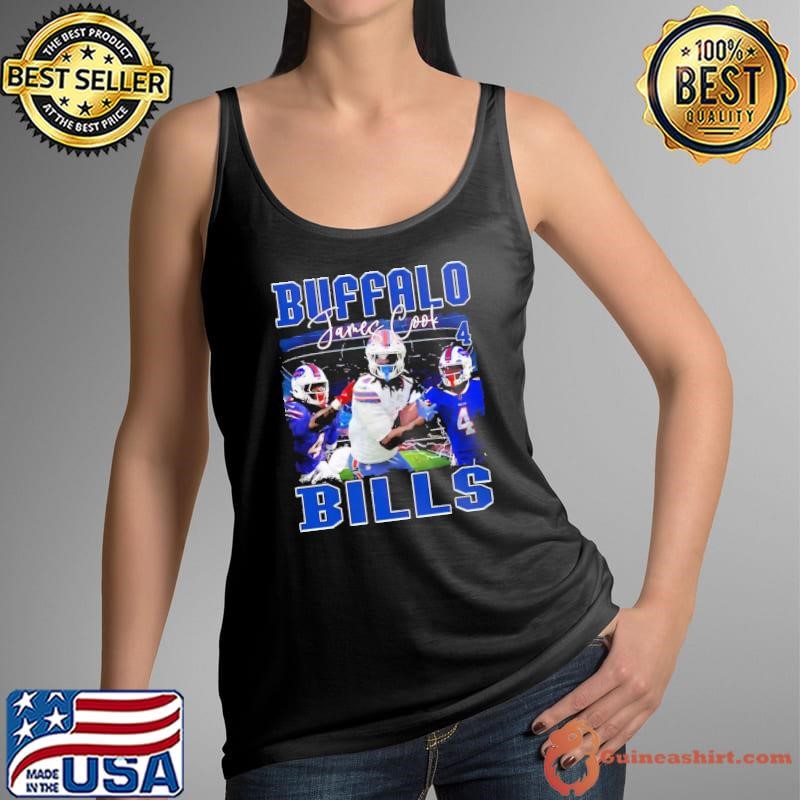 James Cook American professional football running back Buffalo Bills Tank Top