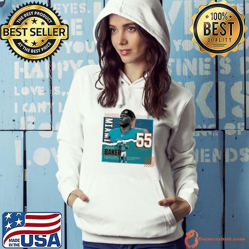 Jerome baker American professional football linebacker dolphins T-Shirt