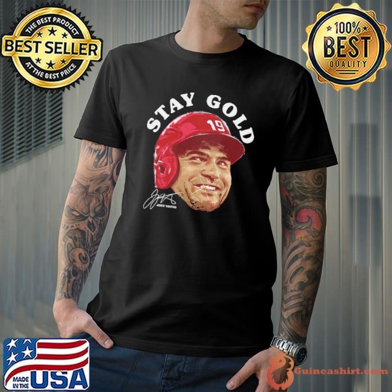 Joey Votto Cincinnati's Stay Gold Standard Signature Unisex