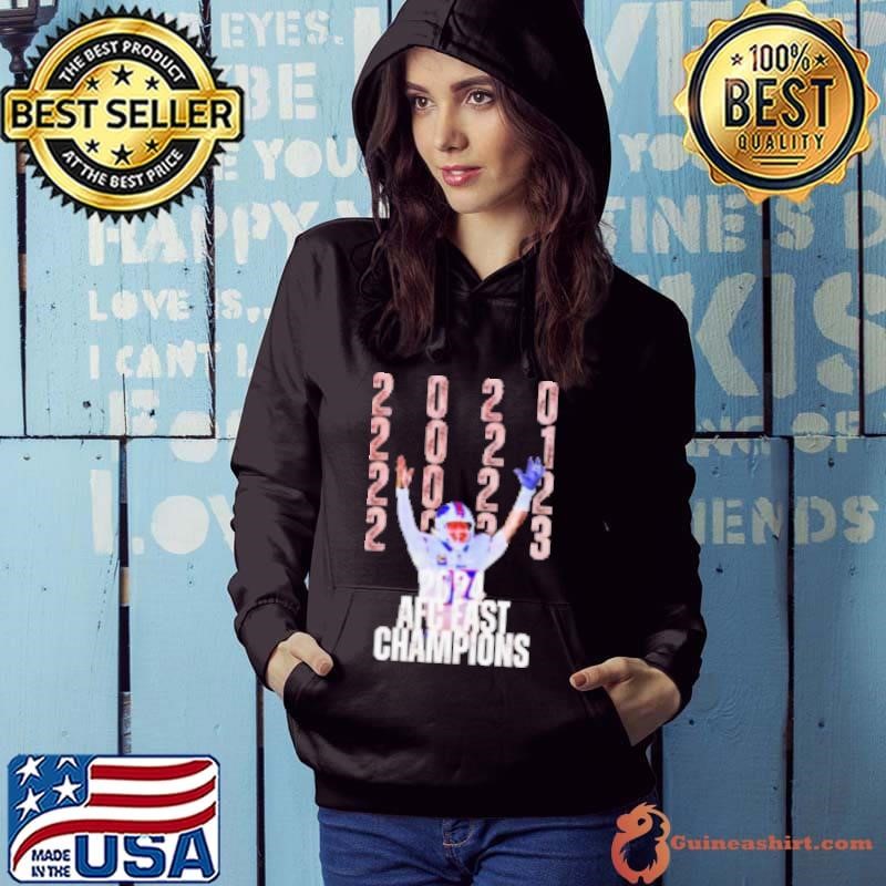 Josh Allen Buffalo Bills 2024 AFC East Champions Hoodie