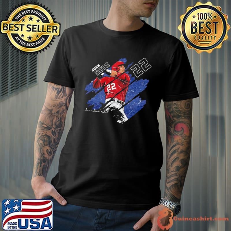 Juan soto stripes r Dominican professional baseball outfielder T-Shirt