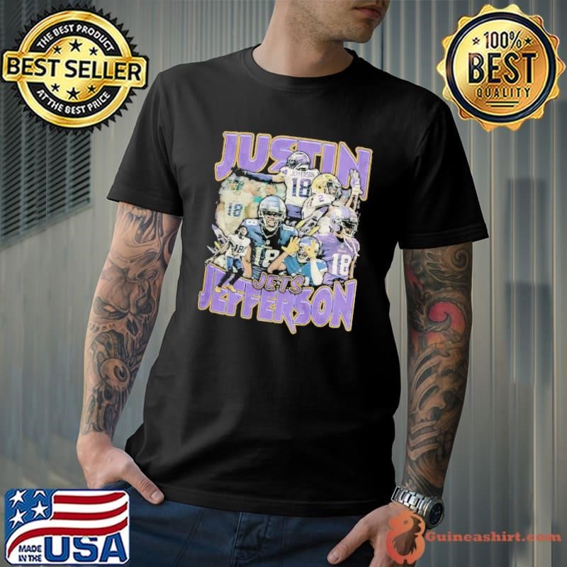 Justin Jefferson American professional football wide receiver NFL T-Shirt
