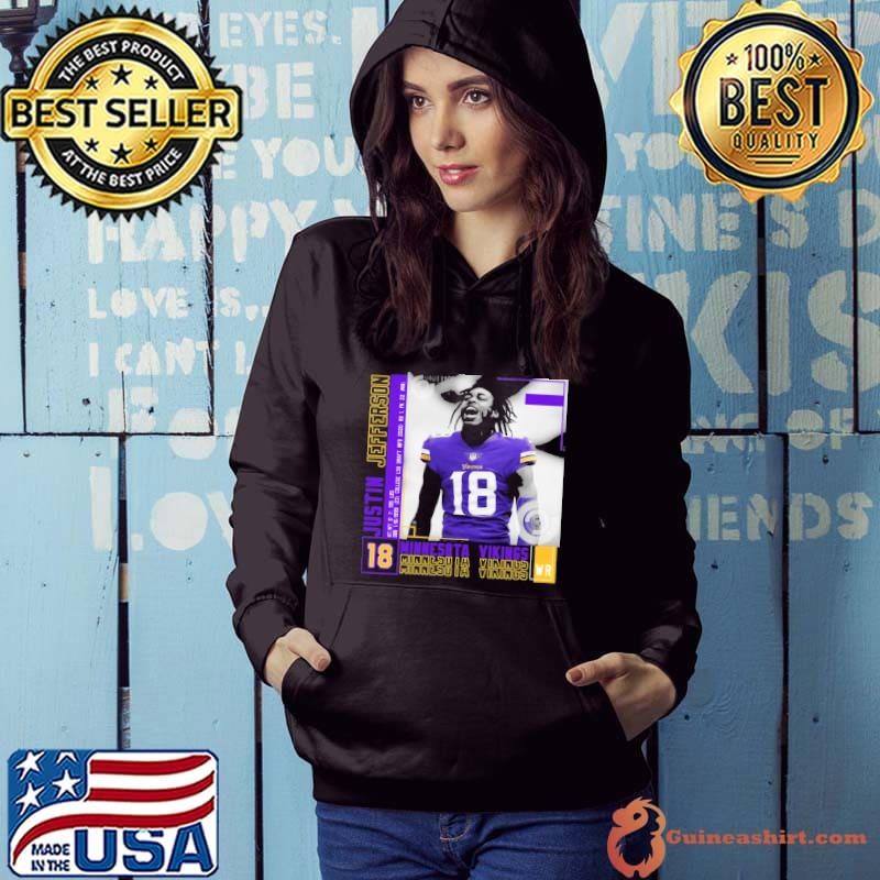 Justin jefferson American professional football wide receiver Hoodie