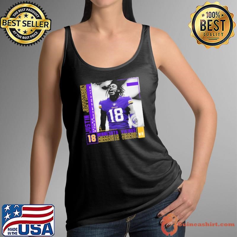 Justin jefferson American professional football wide receiver Tank Top