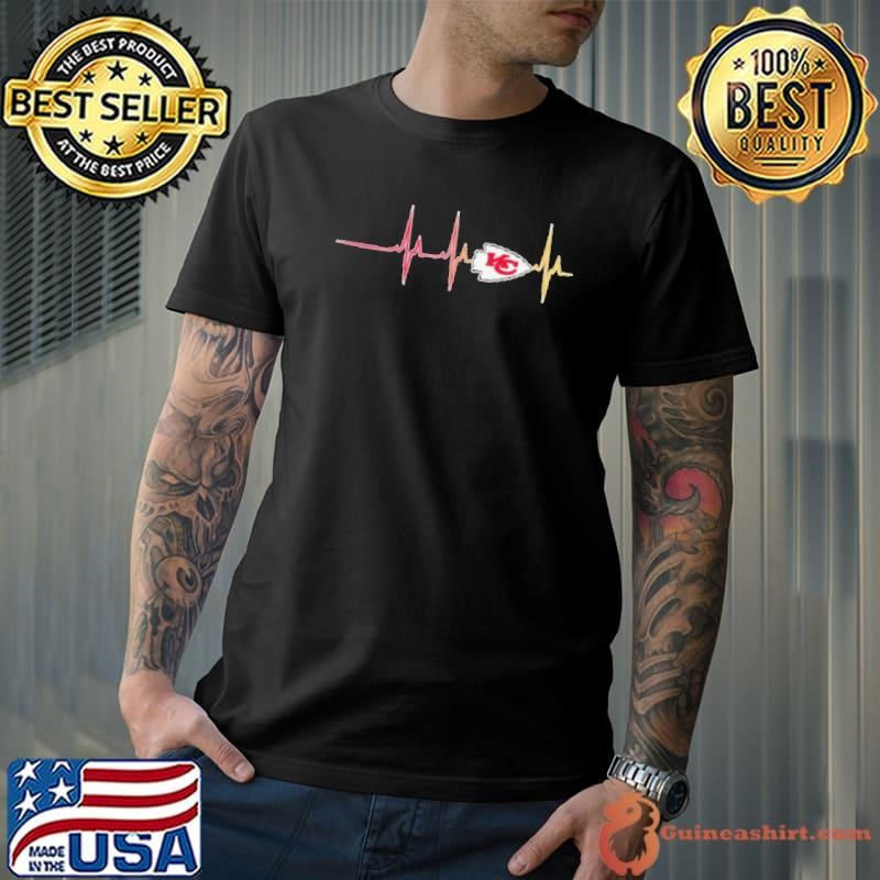 Kansas City Chiefs heartbeat Unisex