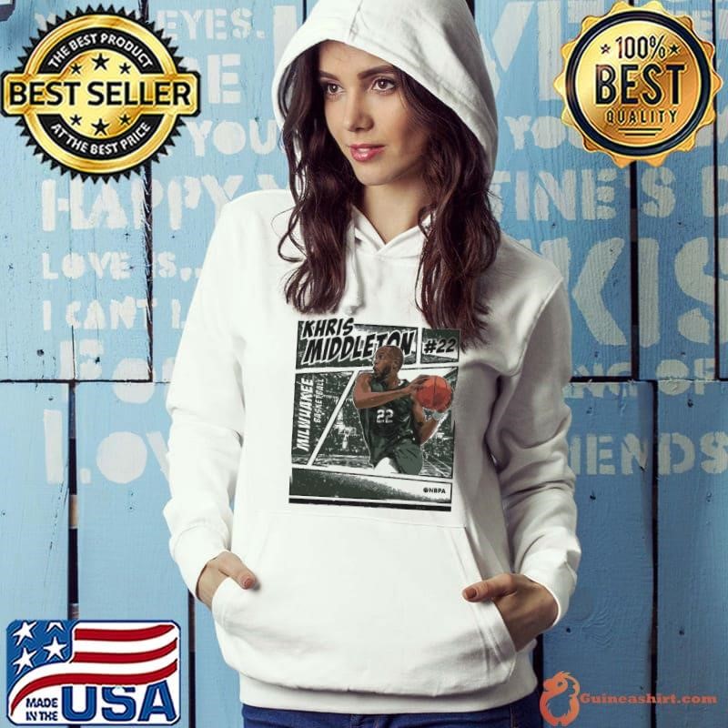 Khris Middleton American professional basketball player Milwaukee Comic Hoodie