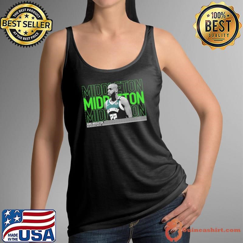 Khris middleton American professional basketball player Milwaukee Bucks Tank Top