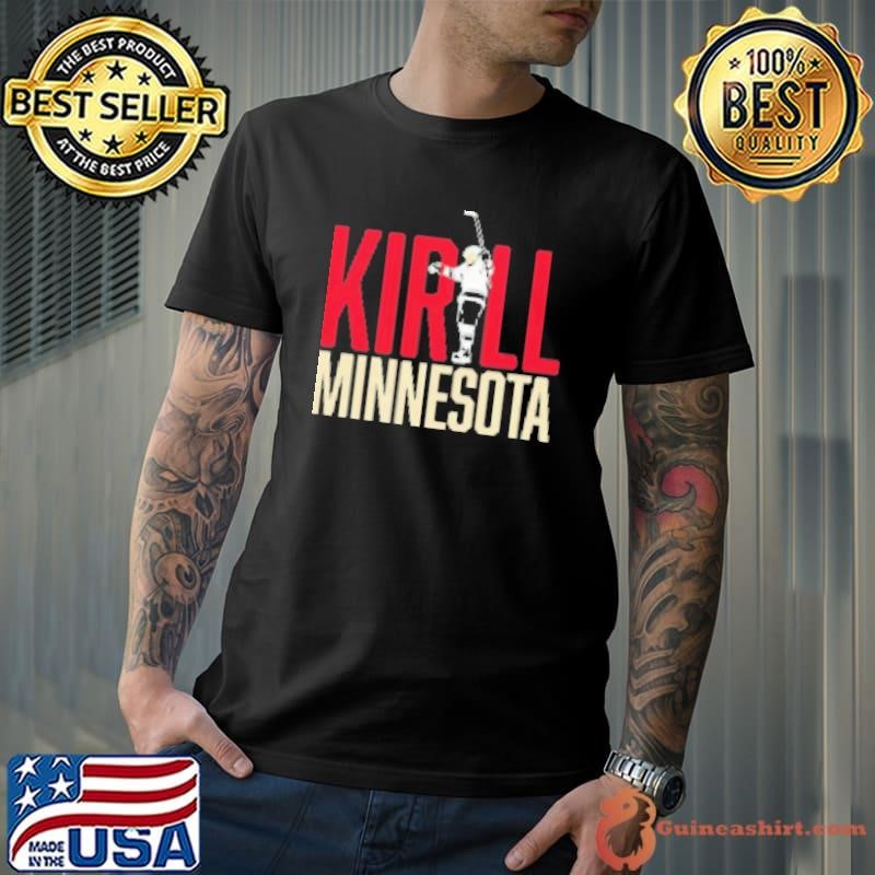 Kirill Kaprizov Minnesota Wild letter star Shirt