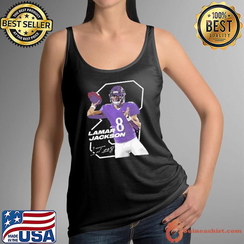Lamar Baltimore Offset merican professional football quarterback T-Shirt
