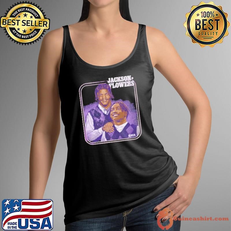 Lamar Jr. & Zay Flowers Baltimore Step Brothers T-Shirt