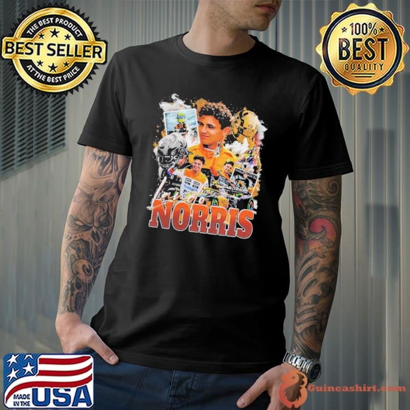 Lando Norris British racing driver nascar T-Shirt