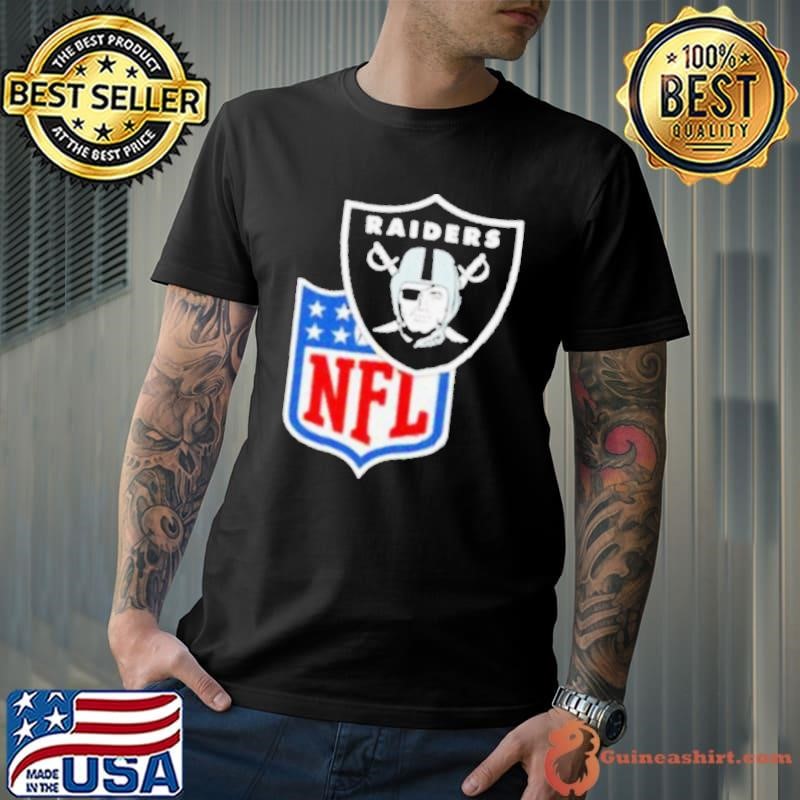 Las Vegas Raiders X NFL logo shirt