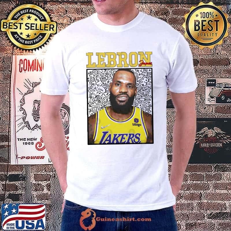Lebron james American professional basketball player Los Angeles Lakers T-Shirt
