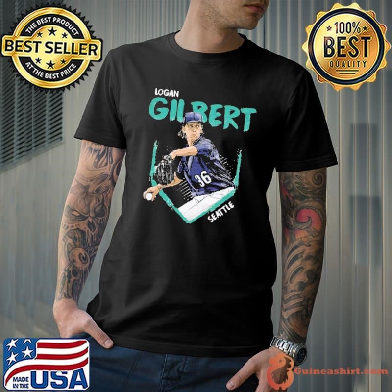Logan gilbert base American professional baseball pitcher Unisex