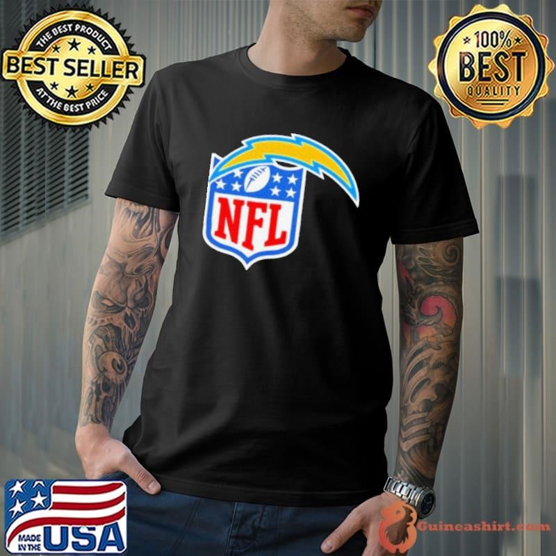 Los Angeles Chargers X NFL logo shirt