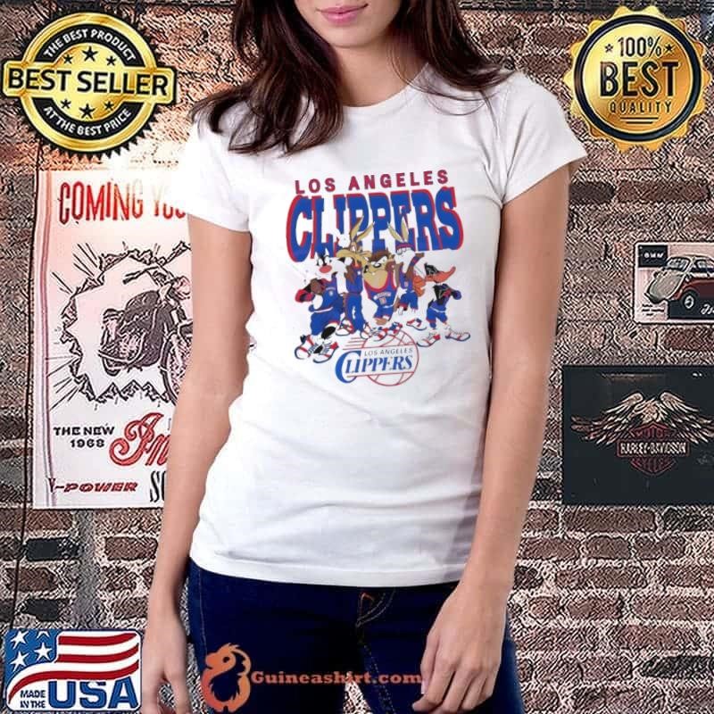 Los Angeles Clippers Looney Tunes characters NBA basketball Ladiestee