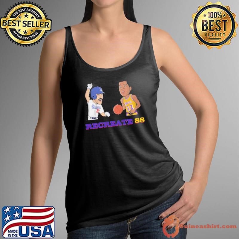Los Angeles Dodgers And Lakers Recreate 88 shirt