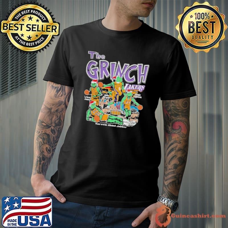 Los Angeles Lakers The Grinch Holiday Basketball Legends Shirt