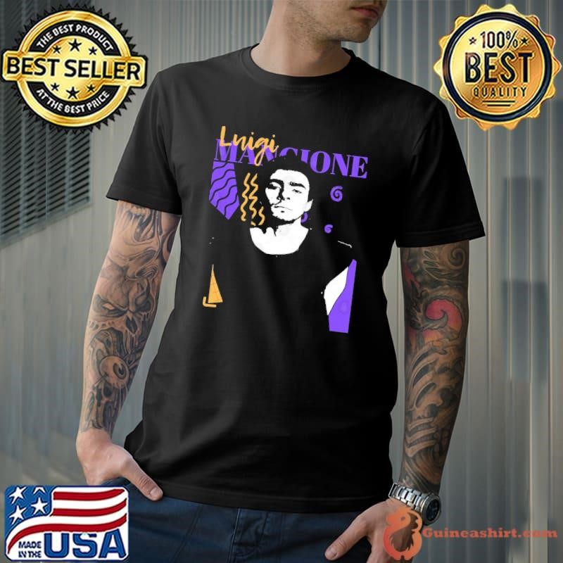 Luigi mangione Purple UnitedHealthcare CEO Ivy League graduate software engineer T-Shirt