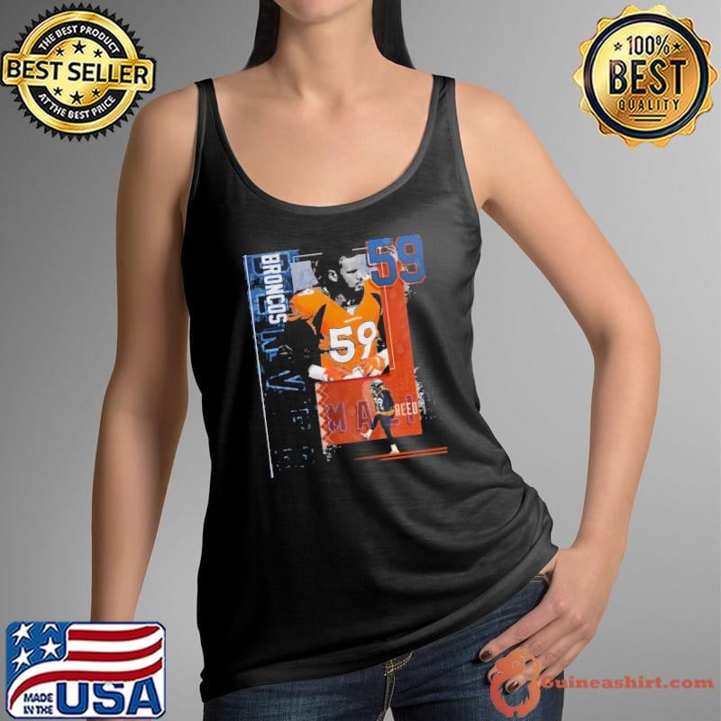 Malik Reed American professional football linebacker Broncos Tank Top