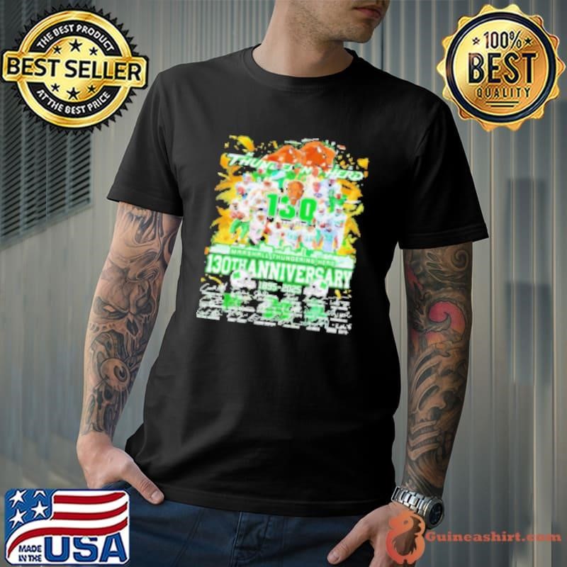 Marshall Thundering Herd The Herd 130th Anniversary 1895 2025 signature shirt