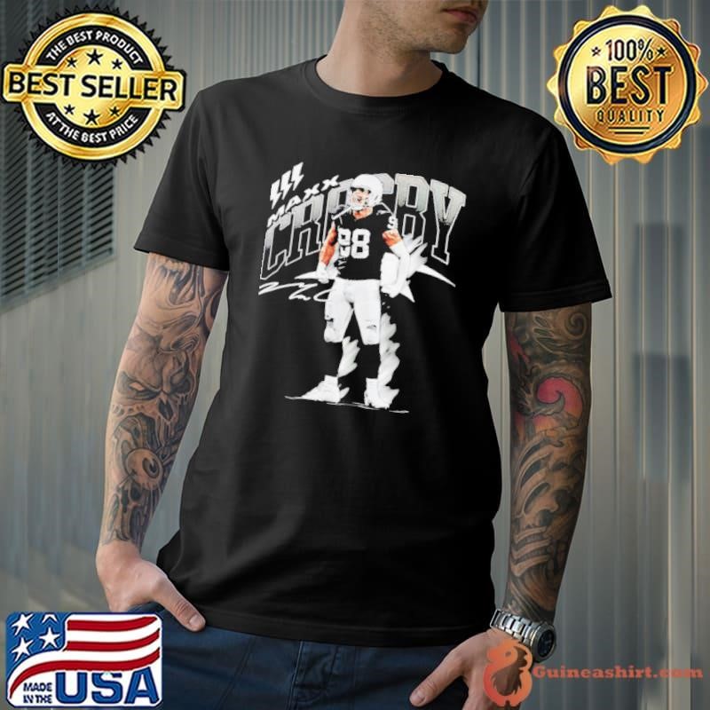 Maxx Crosby Las Vegas Raiders Football signature shirt