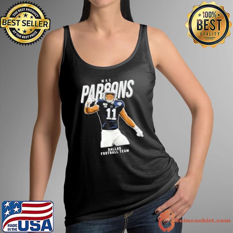 Micah Parsons 11 Dallas American professional football linebacker Dallas Cowboys Team Tank Top