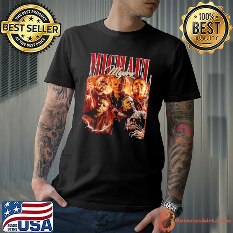 Michael Myers character from the slasher film series Halloween T-Shirt