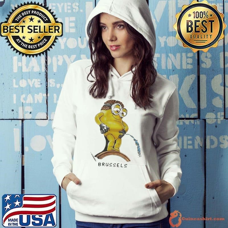 Minion pee brussels shirt