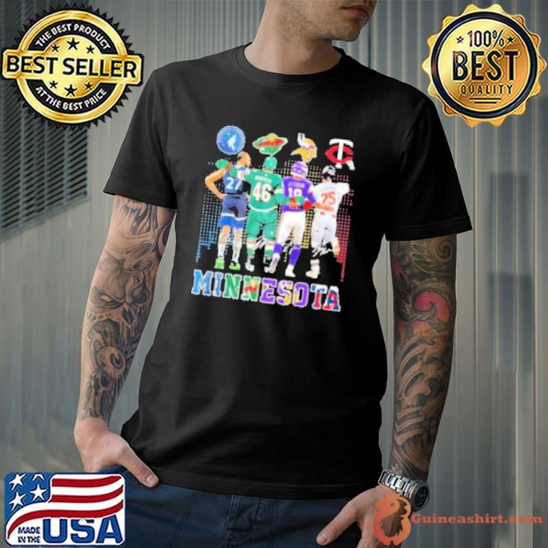 Minnesota Timberwolves x Minnesota Wild x Minnesota Vikings x Minnesota Twins Signature Unisex
