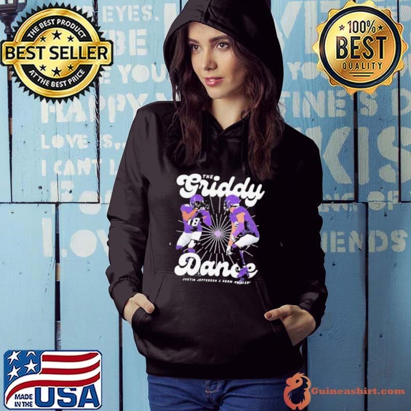 Minnesota Vikings Justin Jefferson X Adam Thielen The Griddy Dance Hoodie