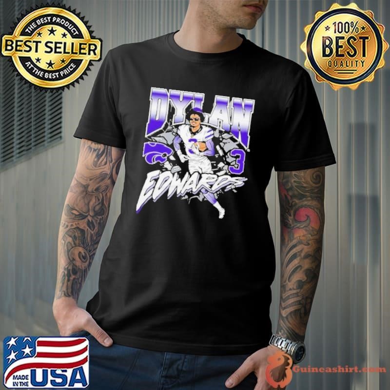 Mr. Joe L. Hall Jr. Dylan Edwards 3 Kansas State Wildcats shirt