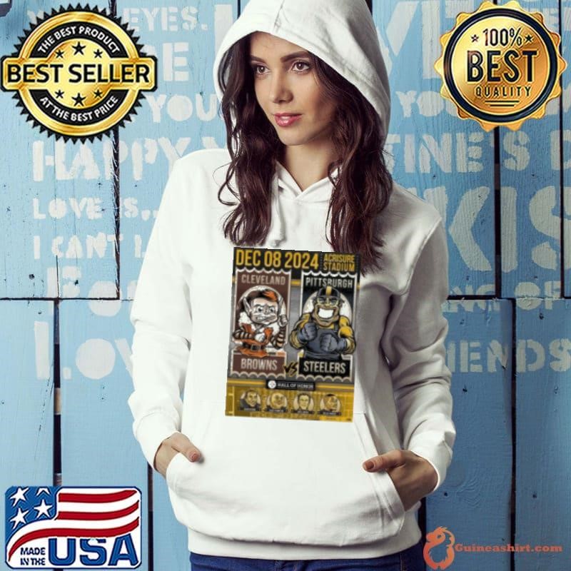 NFL Pittsburgh Steelers Vs. Cleveland Browns Hall Of Honor Dec 08 2024 Acrisure Stadium Poster Shirt