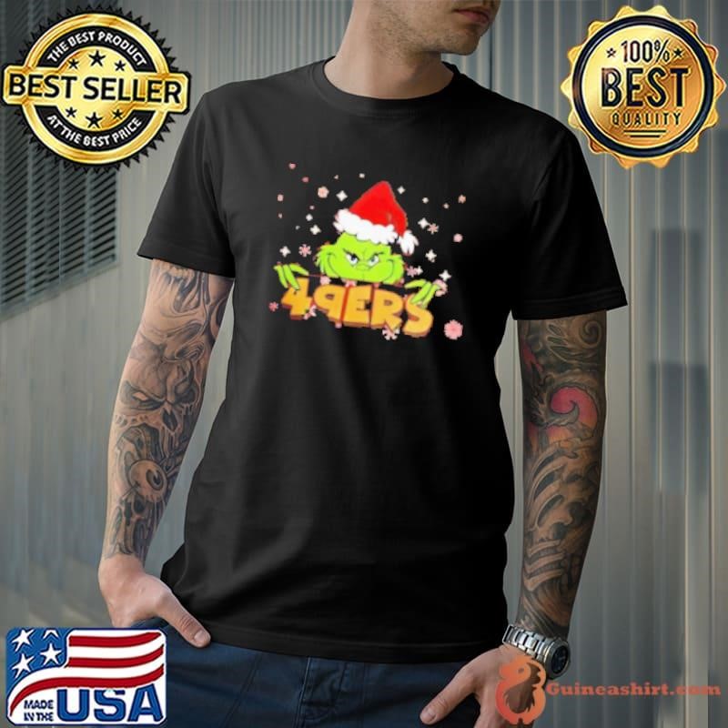 NFL San Francisco 49ers Merry Christmas Grinch Shirt
