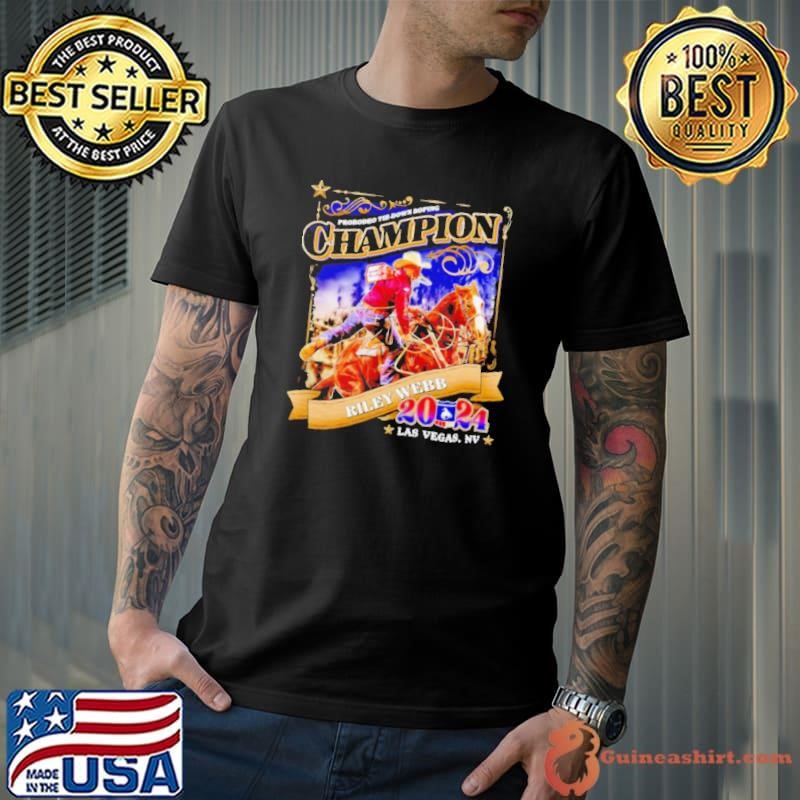 NFR 2024 Riley Webb Tie Down Roping Champion Unisex