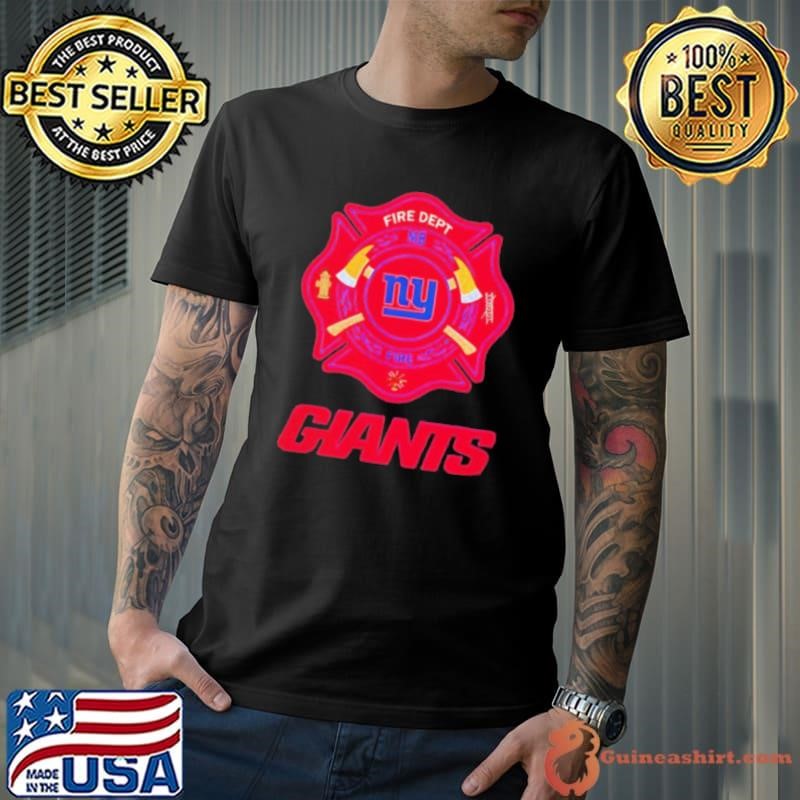 New York Giants Firefighter Appreciation logo shirt