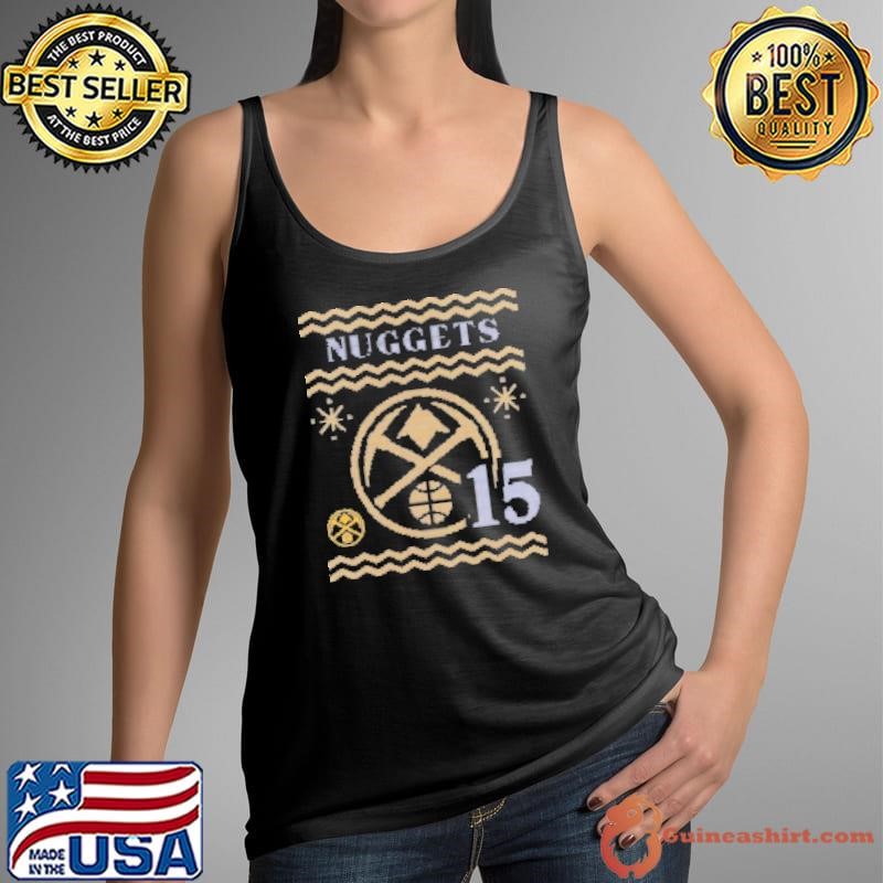 Nikola Jokic Denver Nuggets Ugly Sweater Name Tank Top