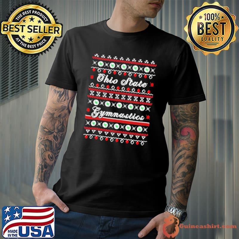 Ohio State Buckeyes Gymnastics ugly Christmas Unisex