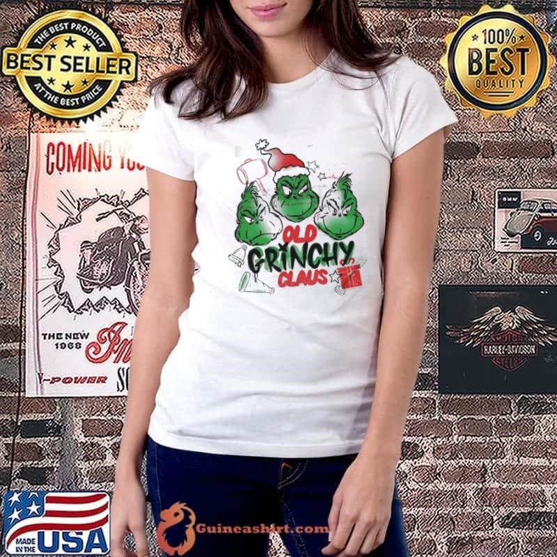 Old Grinchy Claus Dr. Seuss Christmas shirt