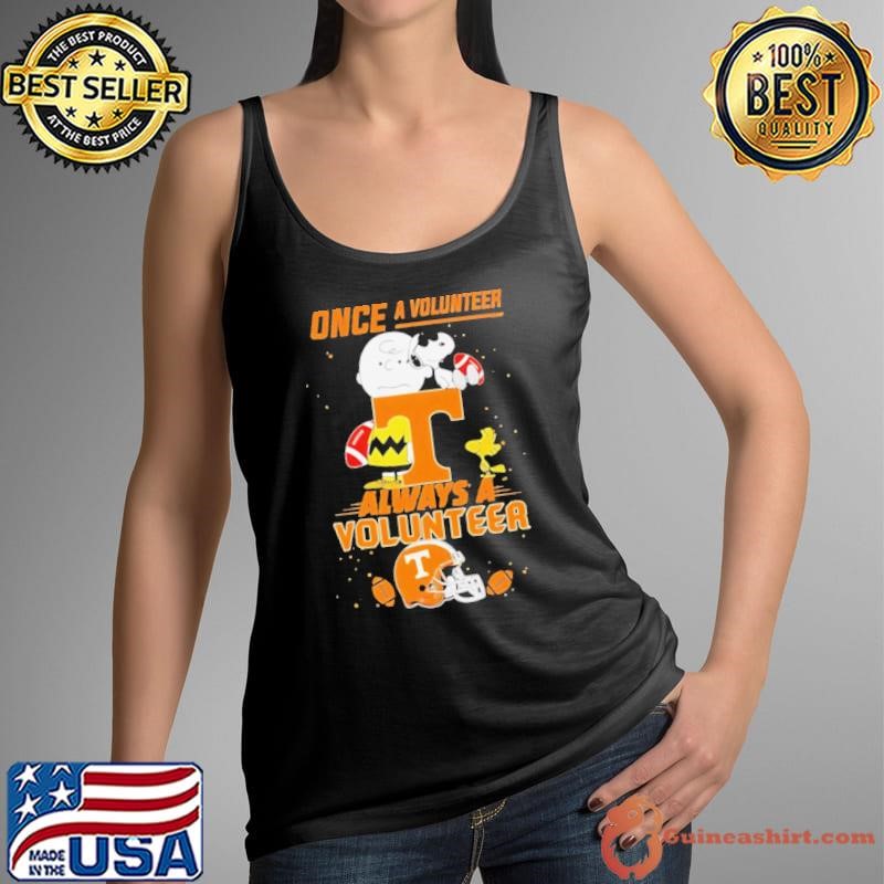 Once A Tennessee Volunteers Always A Tennessee Volunteers Cute Snoopy shirt