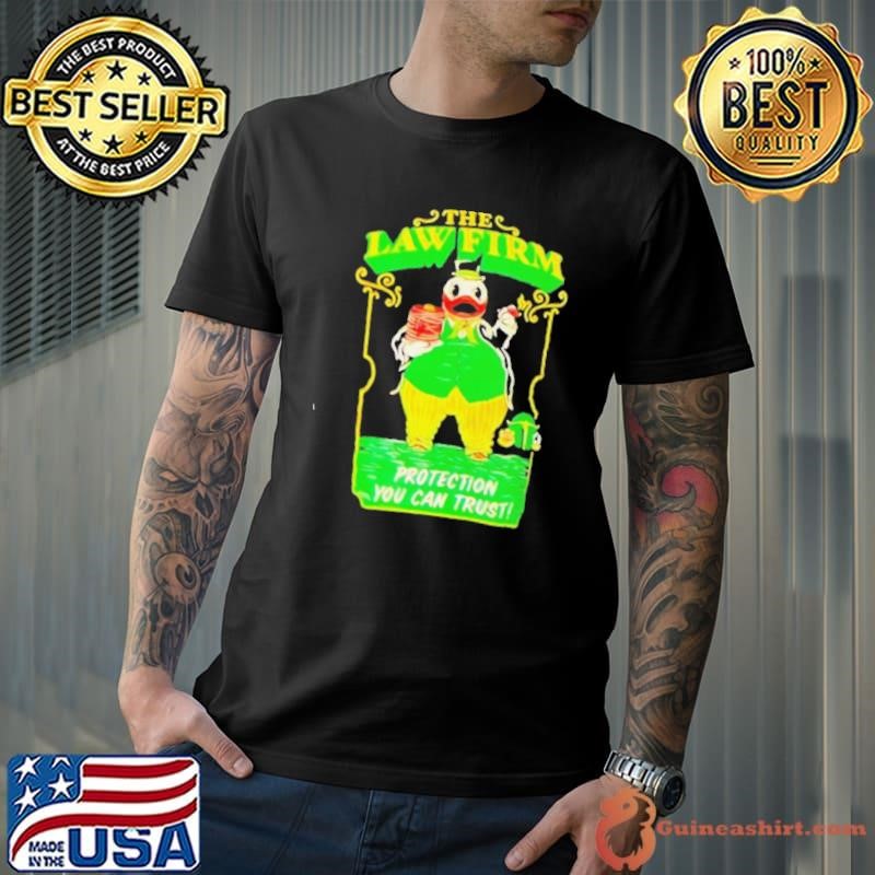Oregon Duck the lawfirm protection you can trust shirt