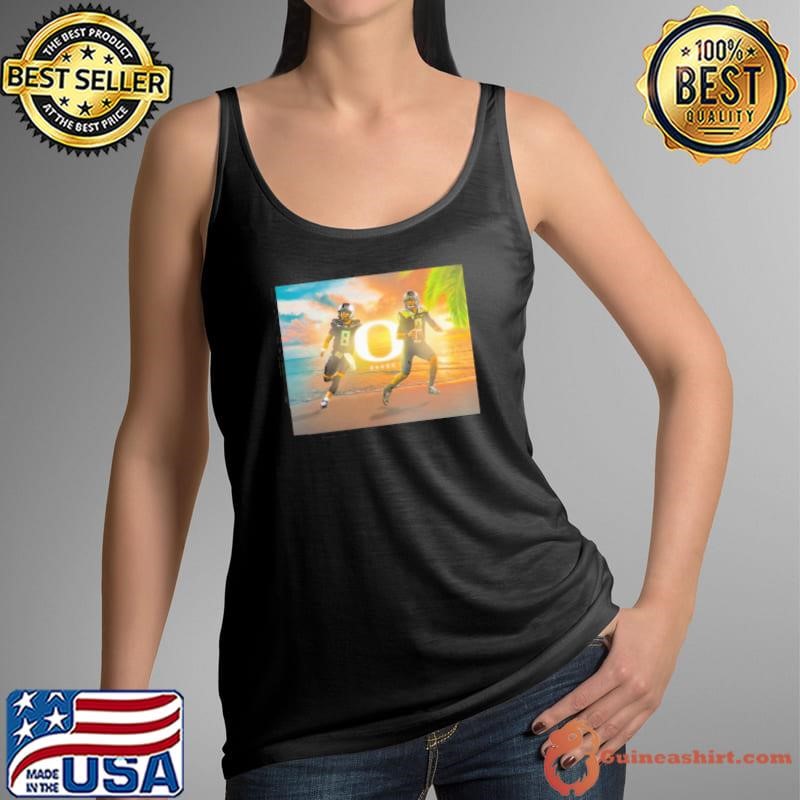 Oregon Ducks 808 Dillon Gabriel Ohana Marcus Mariota’s Foundation Poster Tank Top