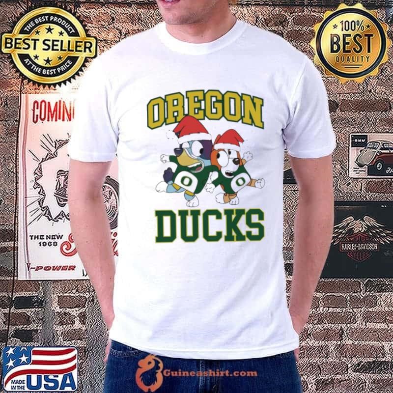 Oregon Ducks Bluey Christmas Holiday Unisex