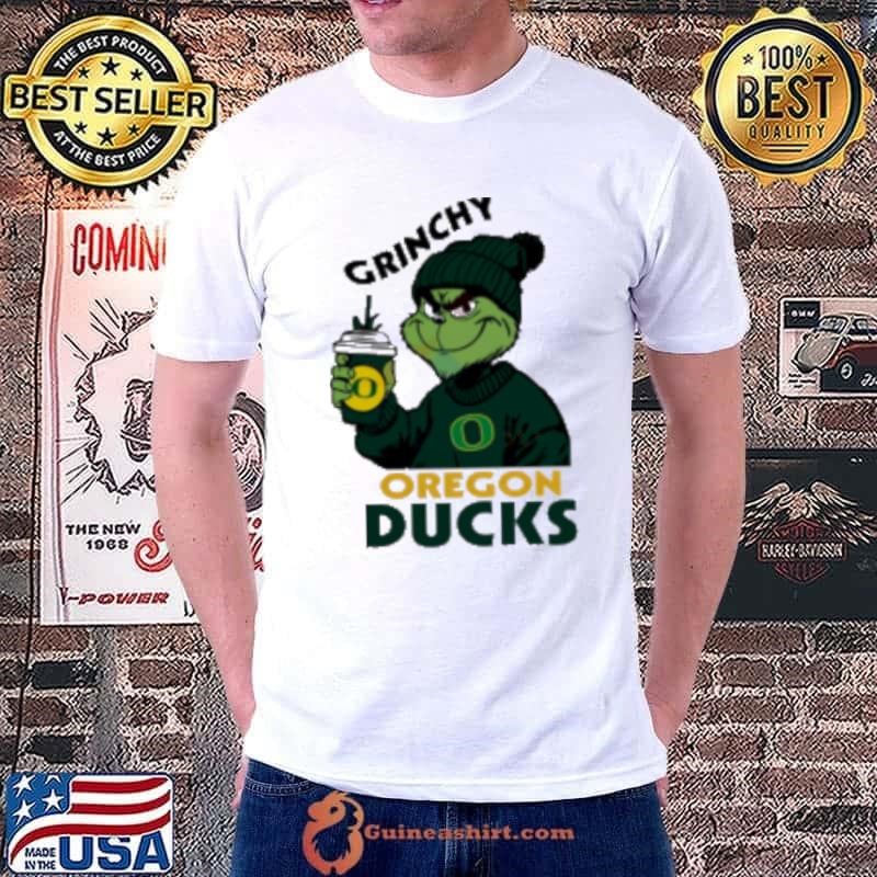 Oregon Ducks Grinchy Bougie Christmas 2024 Shirt